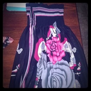 Strapless Dress/Coverup